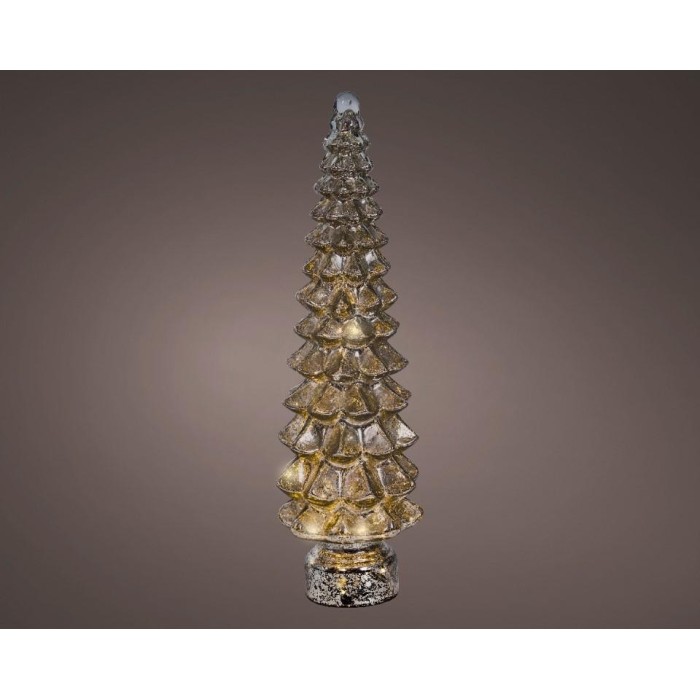 ALBERO VETRO LED H.55CM.